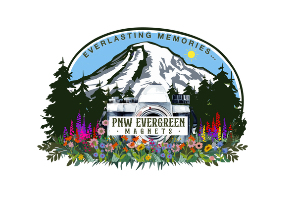 PNW Evergreen Magnets